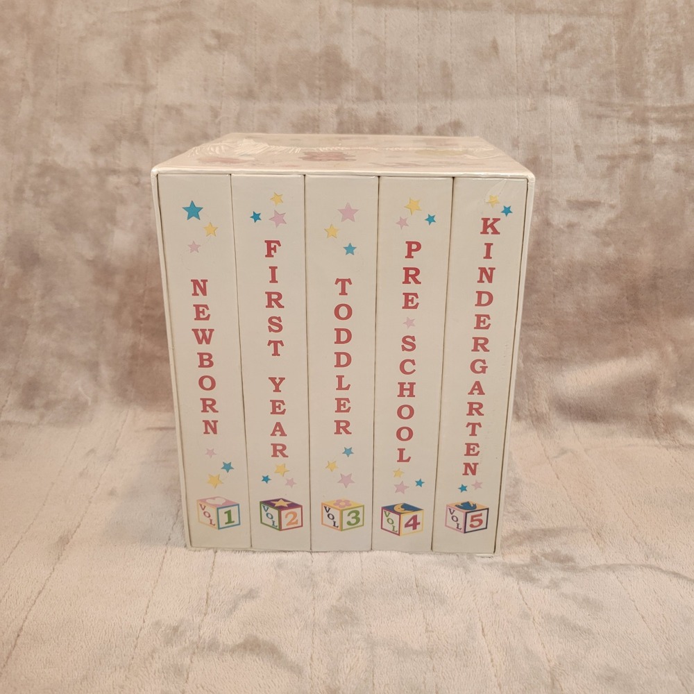Vintage CMI Photo Album Set 1993 Life Stages 5 Volume Box Newborn-K Sealed New